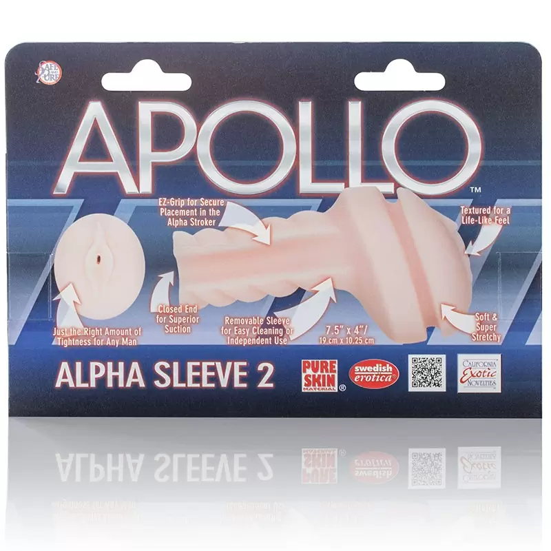 Мастурбатор вагина вставка Alpha Sleeve 2 – телесная	