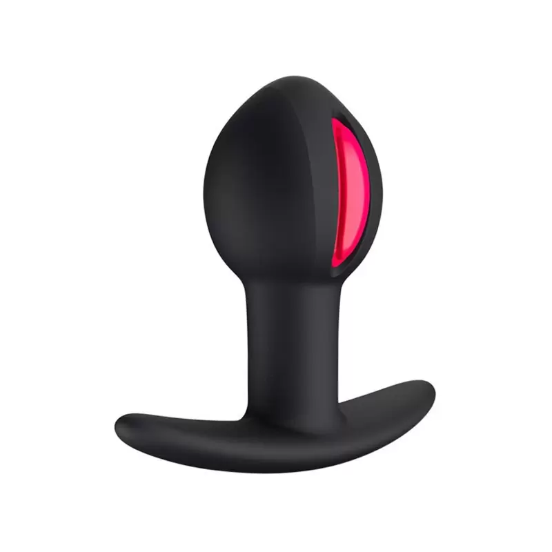 Анальный стимулятор B Ball Uno со смещенным центром тяжести – черный с малиновым