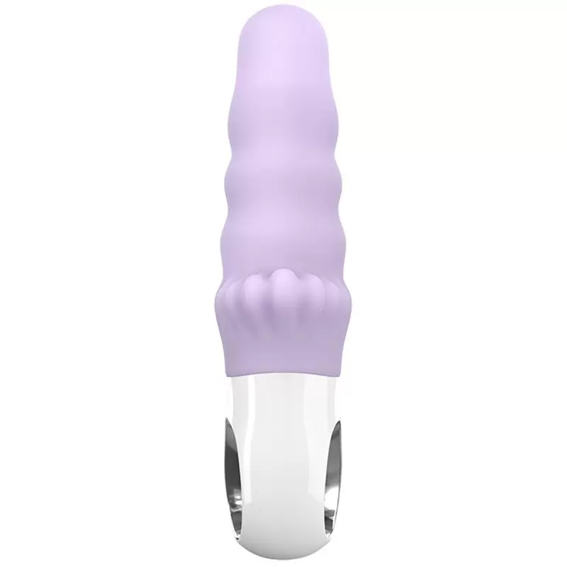 Фактурный вибратор Fun Factory G5 Moody, 18,8 см, силикон, лавандовый