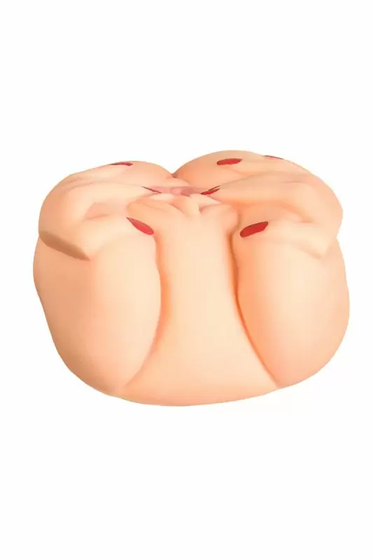Реалистичный мастурбатор вагина и анус TOYFA Juicy Pussy Adeline с вибрацией - телесный