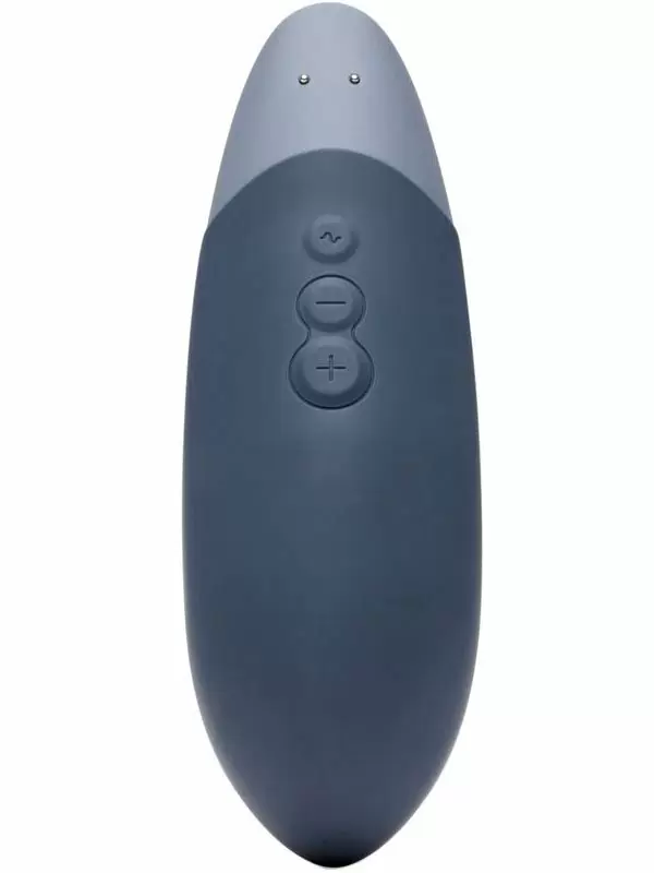 Стимулятор клитора Womanizer Vibe, 10 скоростей, технология UltraWave Vibration, темно-синий