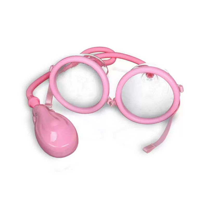 Двойная вакуумная автоматическая помпа для груди Breast Pump – розовый