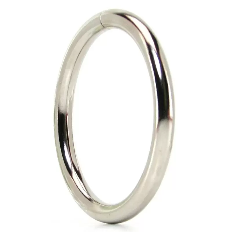 Стальное эрекционное кольцо Steel Cock Ring  2” – серебристый