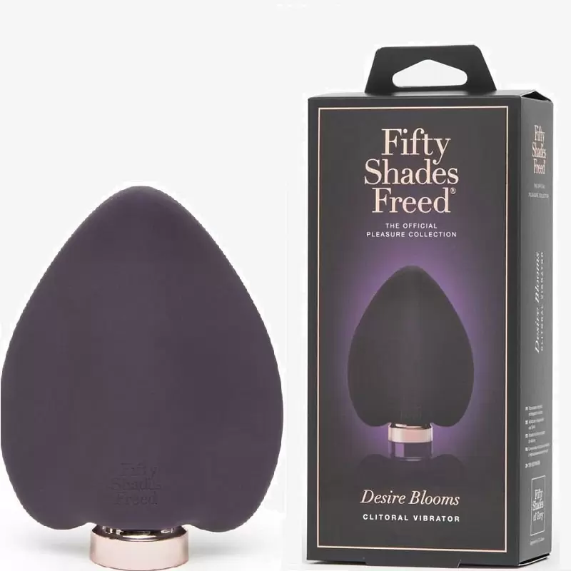 Клиторальный вибромассажер Desire Blooms - фиолетовый
