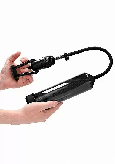 Ручная вакуумная помпа для мужчин с насосом в виде поршня Deluxe Beginner Pump