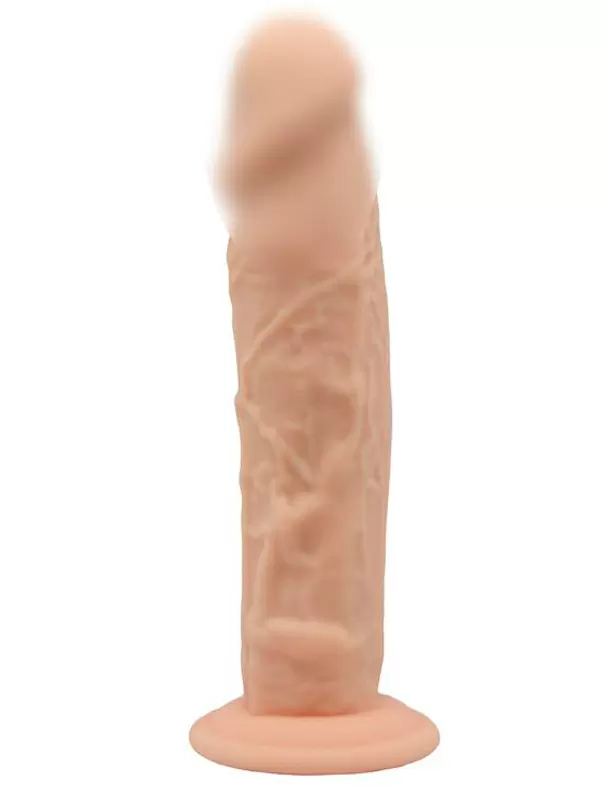 Реалистичный фаллоимитатор SILEXD Model 2, 19,7 см, силикон, светлый телесный