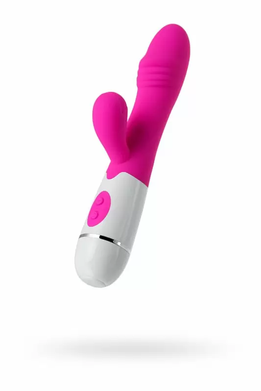 Нереалистичный вибратор TOYFA A-Toys Nixy для двойной стимуляции – розовый