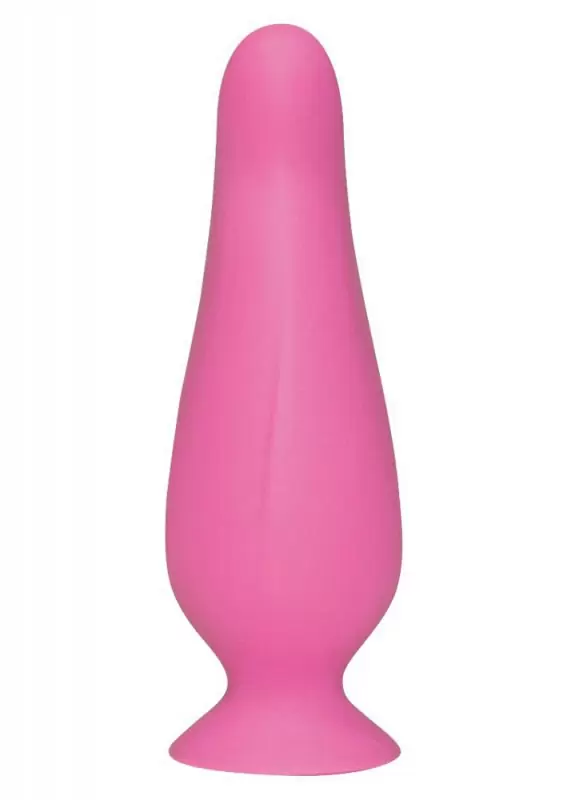 Анальная пробка Hopper на присоске - розовый
