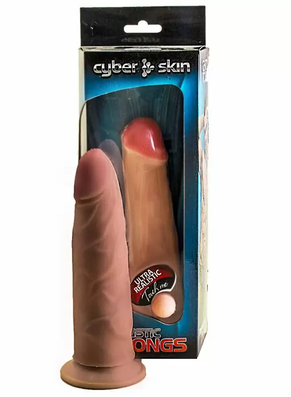 Фаллоимитатор NeoSkin 17 x 4 см на присоске – телесный