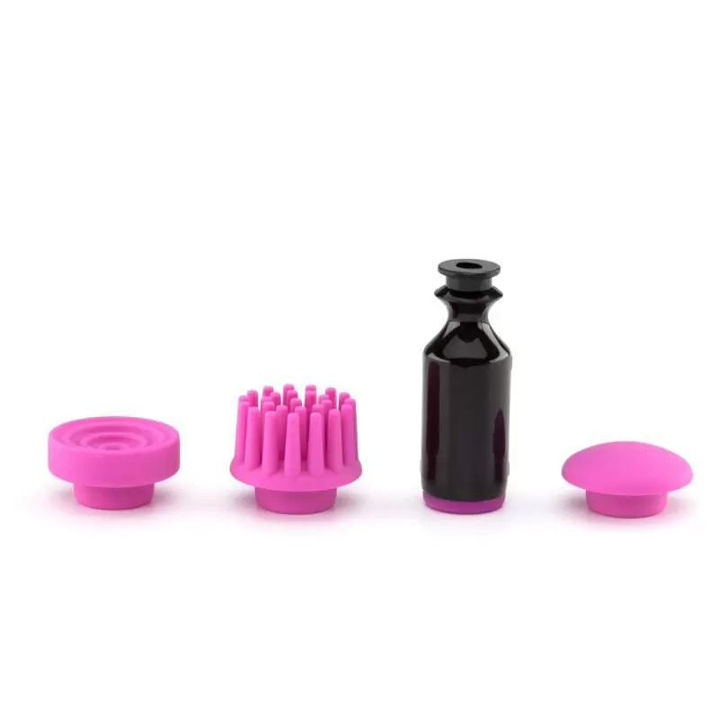 Водонепроницаемый магнитно-левитационный пульсатор Revel Body One – серый с фиолетовым