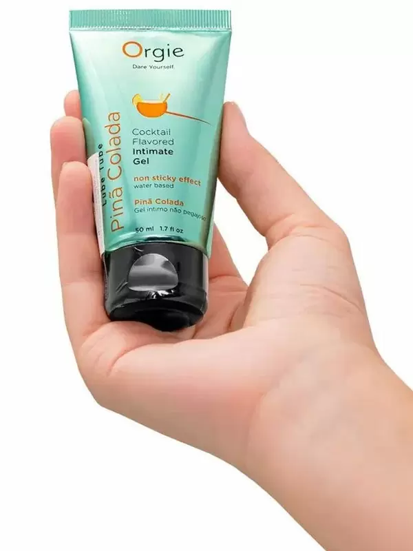 Интимный гель Orgie Lube Tube на водной основе, со вкусом пина колада, 50 мл