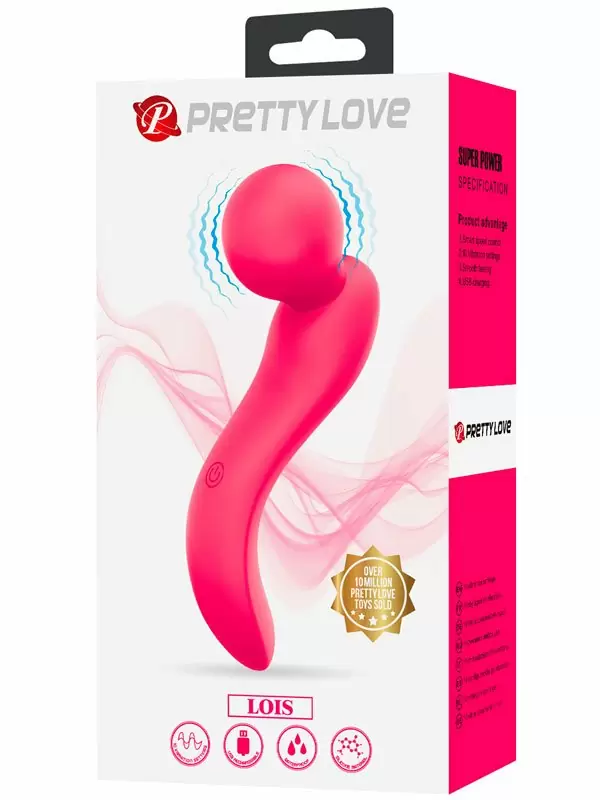 Изогнутый стимулятор клитора Baile Lois, 10 режимов, силикон