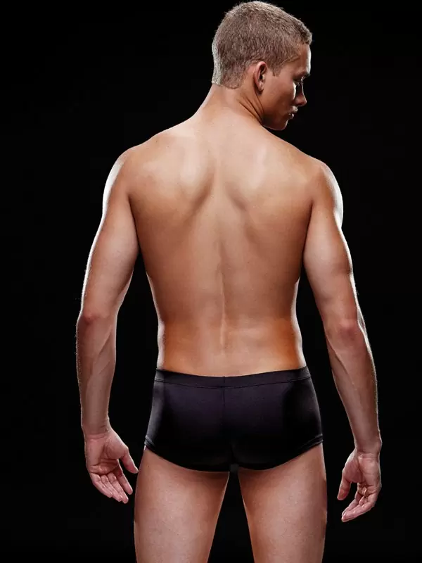 Черные хипсы, трусы мужские Envy - S/M