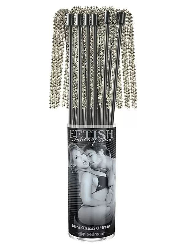 Стек Mini Chain O' Pain с металлическими цепочками – черный