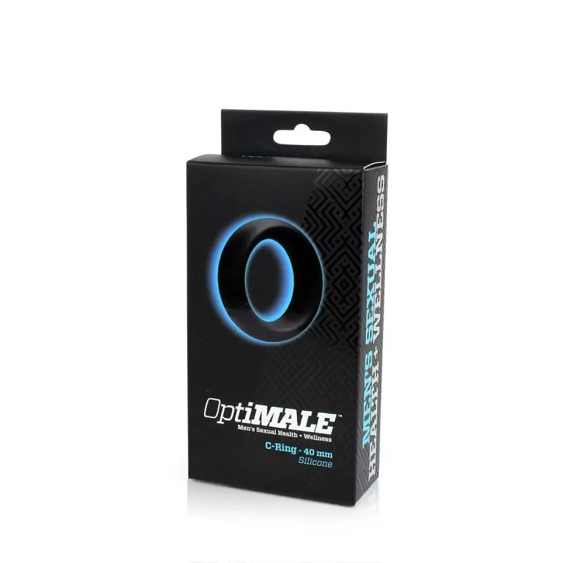 Кольцо эрекционное OptiMALE C-Ring Thick 40mm – черный