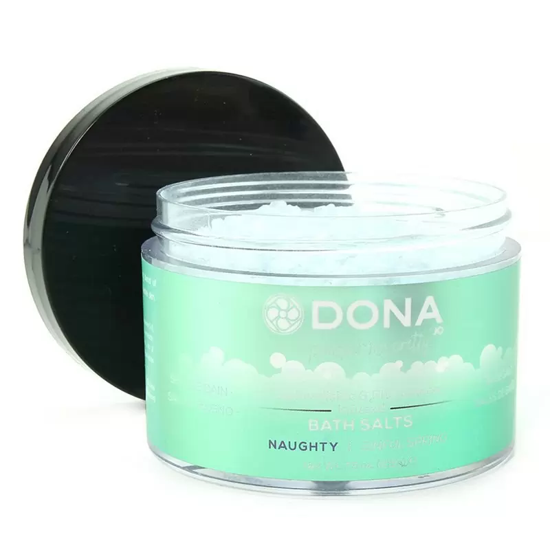 Подарочный набор Dona Be Desired Naughty: соль с феромонами и мочалка – весенний, 215 г