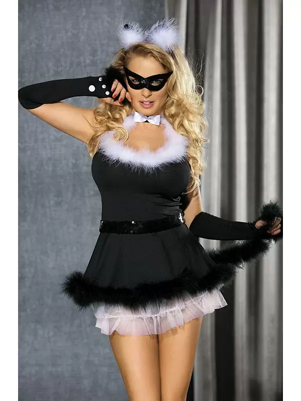 Игровой комплект Caprice Sweety Kitty – черный, S/M