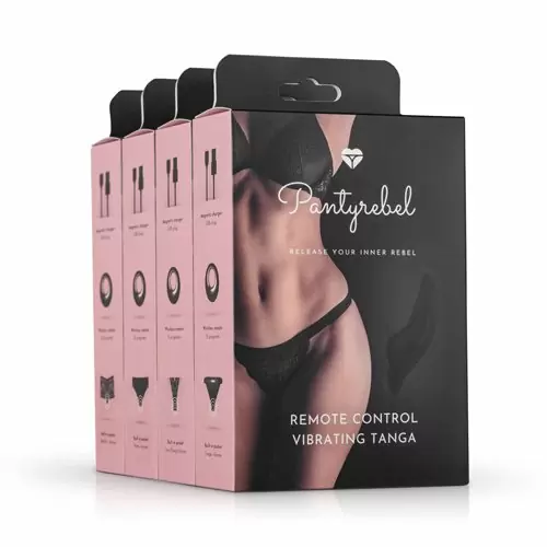 Трусики с вибратором для клитора Vibrating Briefs: 12 режимов вибрации, пульт ДУ