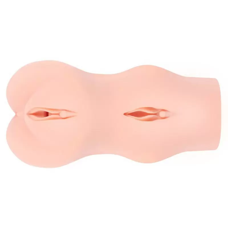 Крупный мастурбатор Dream с маленькими вагинами снаружи – телесный 