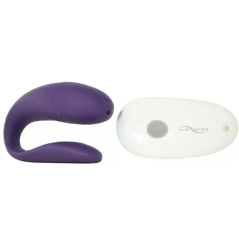 Премиальный вибратор для пар с дистанционным пультом We-Vibe Unite – фиолетовый
