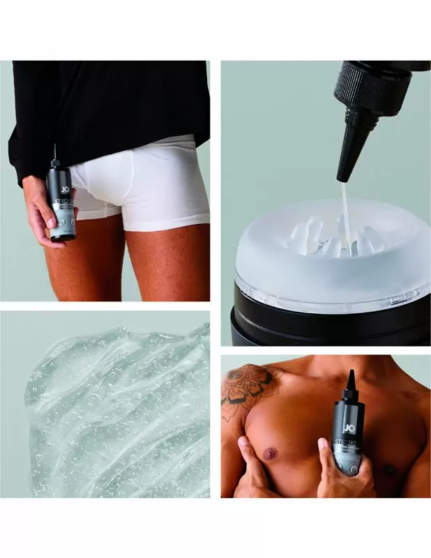 Интимный гель JO Stroker Lube, для мастурбаторов, водная основа, 240 мл