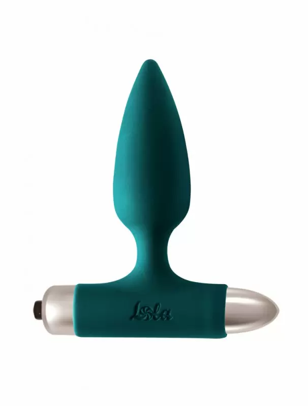 Анальная пробка с вибрацией Spice it up New Edition Glory Dark green 8015-02lola