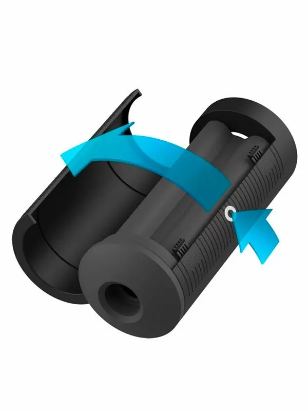 Интерактивный мастурбатор Kiiroo Titan, 22,1 см, 6 режимов, черный