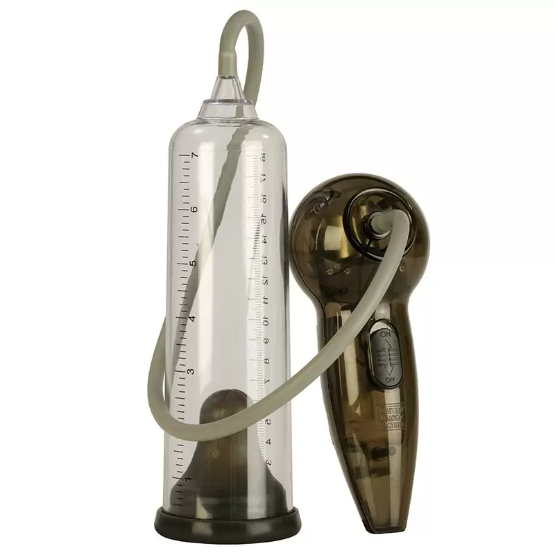 Автоматическая мужская помпа Automatic Rock Hard Pump – прозрачная