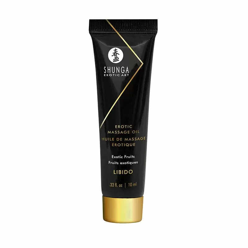 Подарочный набор Geisha's Secret, Экзотические фрукты, 5 предметов: массажные масла, лубрикант, возбуждающий и продлевающий крем