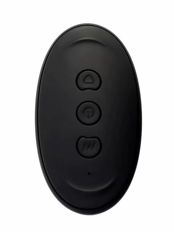 Двойная вибронасадка на пенис Evolved Nautilus, 15,2 см, 7 режимов, с пультом Д/У, силикон, черный