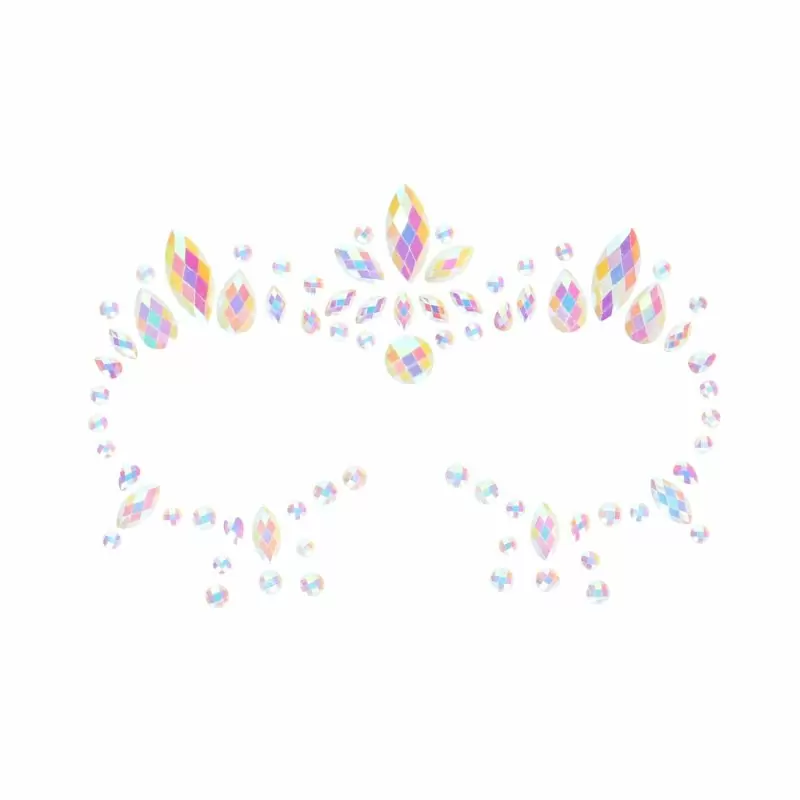 Декоративное украшение (камни) для лица на клеевой основе