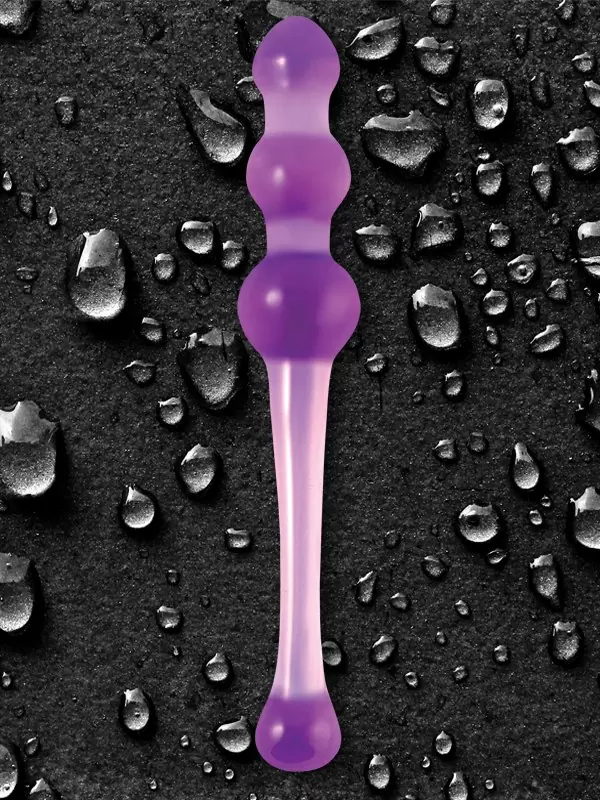 Большой стимулятор для вагинальных мышц Crystal Kegel - Purple