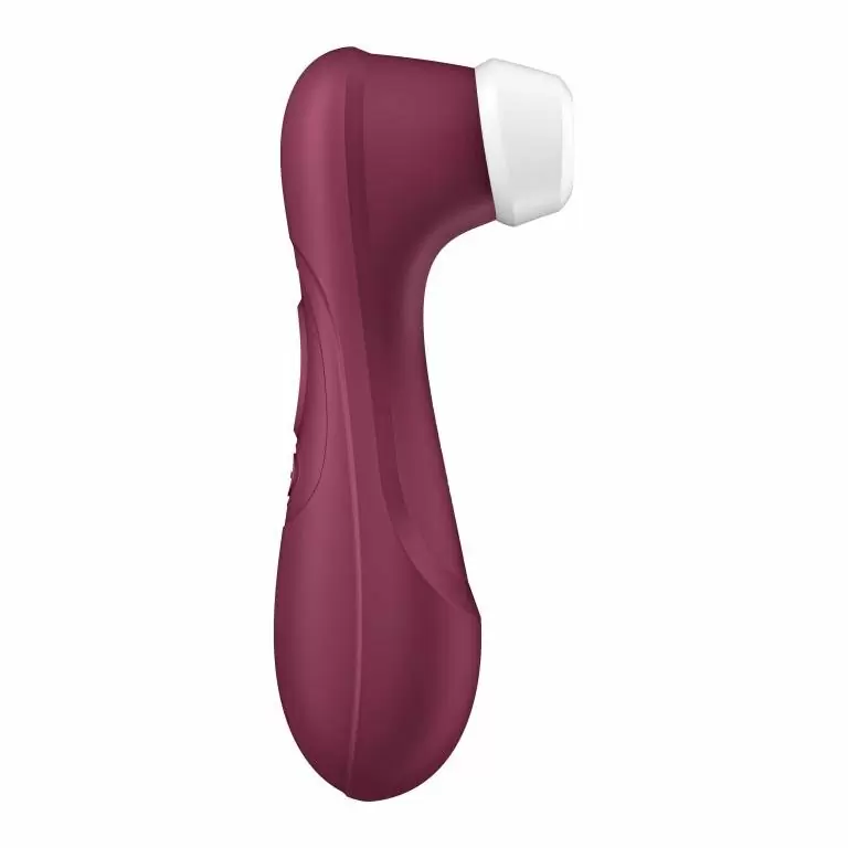 Клиторальный вибратор Satisfyer Pro 2 Generation 3 with Liquid Air, бордовый с белым