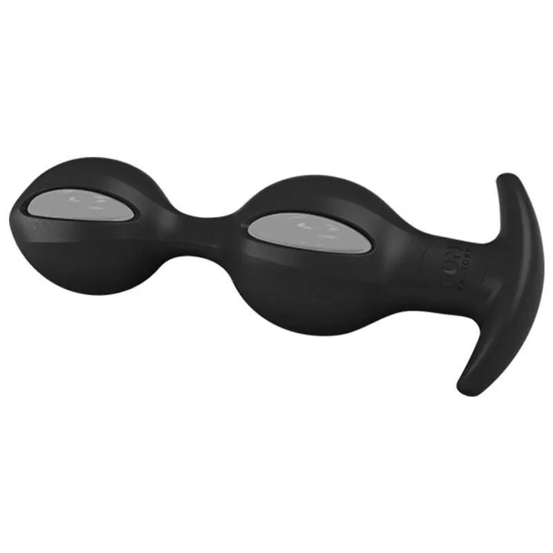 Анальные шарики B Balls со смещенным центром тяжести – черный с серым