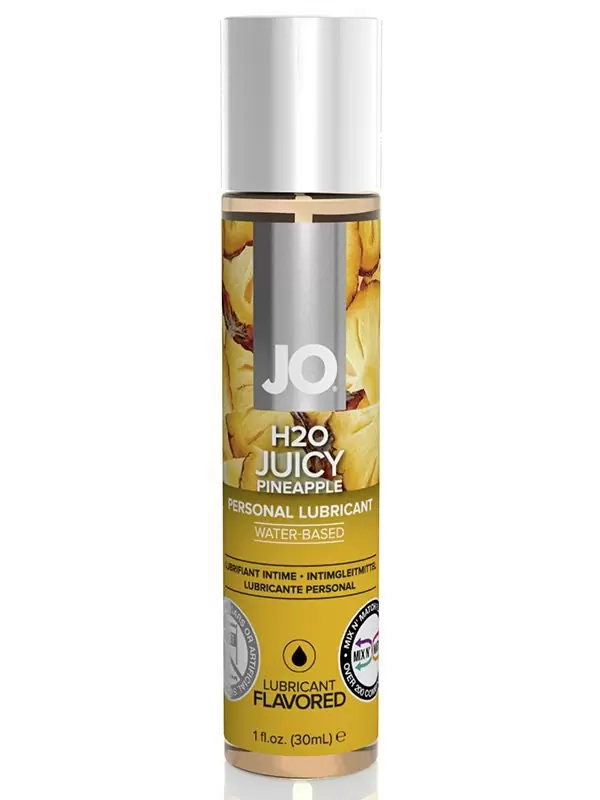 Съедобный лубрикант JO Flavored Juicy Pineapple - 30 мл