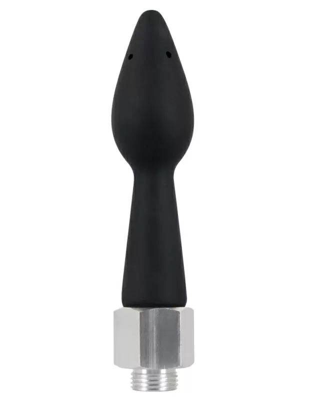 Компактная насадка для анального душа Orion Anal Douche Rear Splash, 16 см, силикон, черный