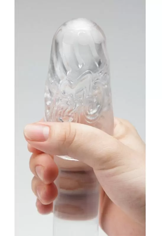 Мастурбатор-яйцо Tenga Keith Haring Egg - Street – прозрачный