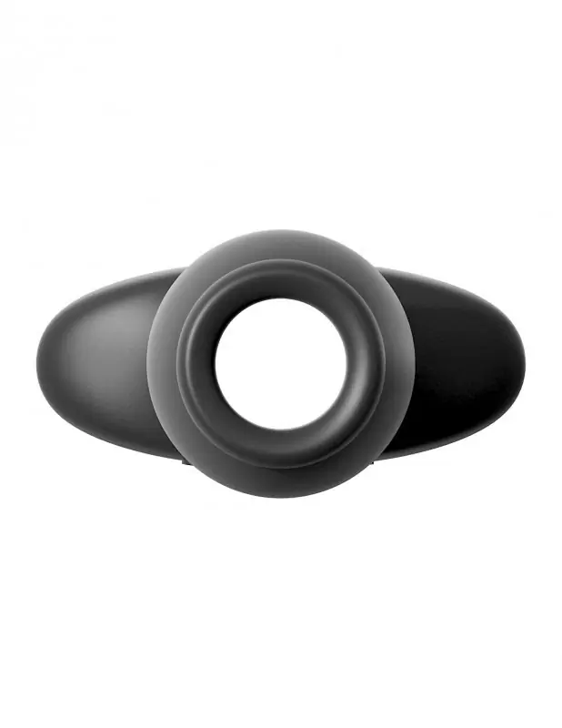 Открытая анальная пробка Open Wide Tunnel Plug – черный