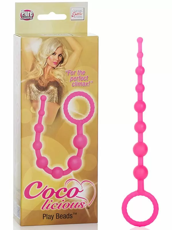 Анальная елочка Coco Licious Play Beads – розовый