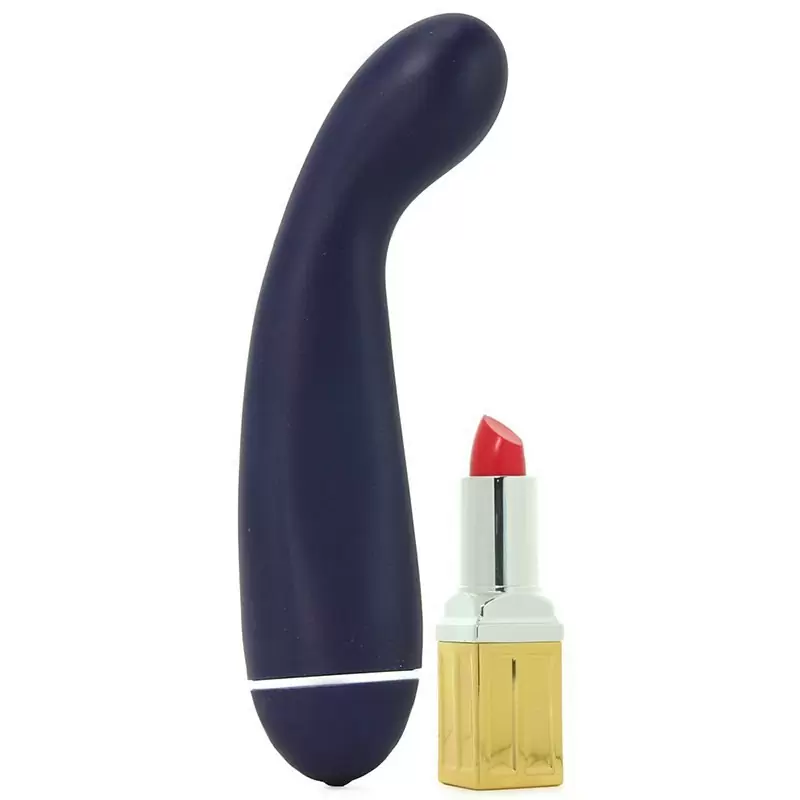 Вибромассажер для стимуляции G-точки Intro 6 Curved G-spot – синий