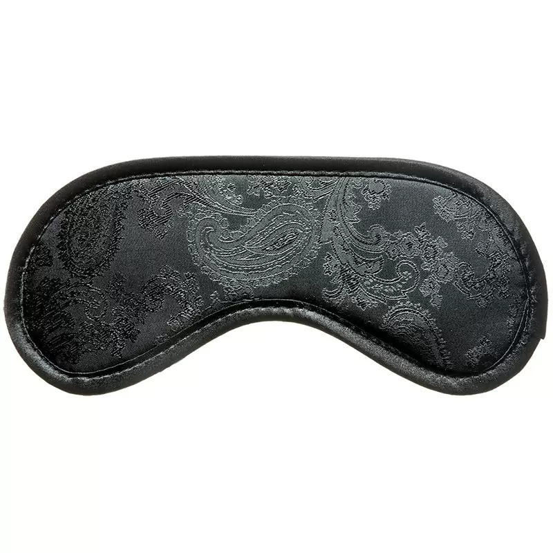 Маска на глаза Турецкие огурцы - черная