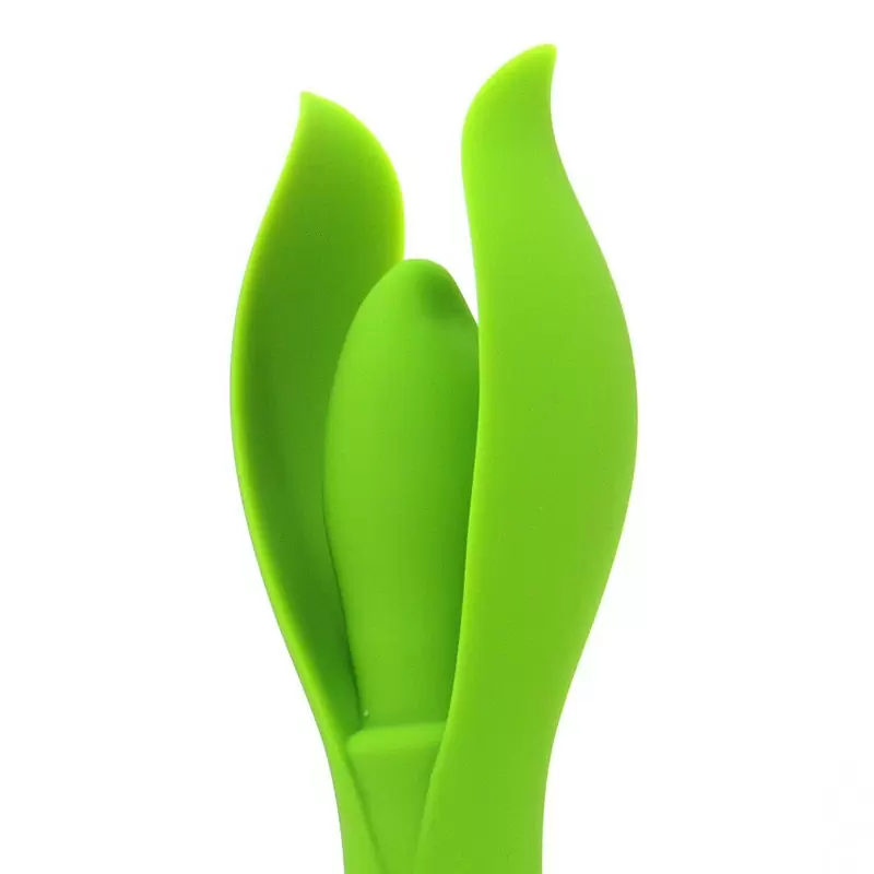 Вибромассажер с лепестками Lust by Jopen L6 – зеленый