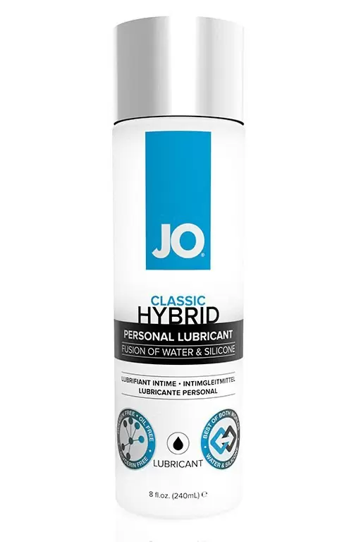 Лубрикант водно-силиконовый JO Classic Hybrid Original - 240 мл
