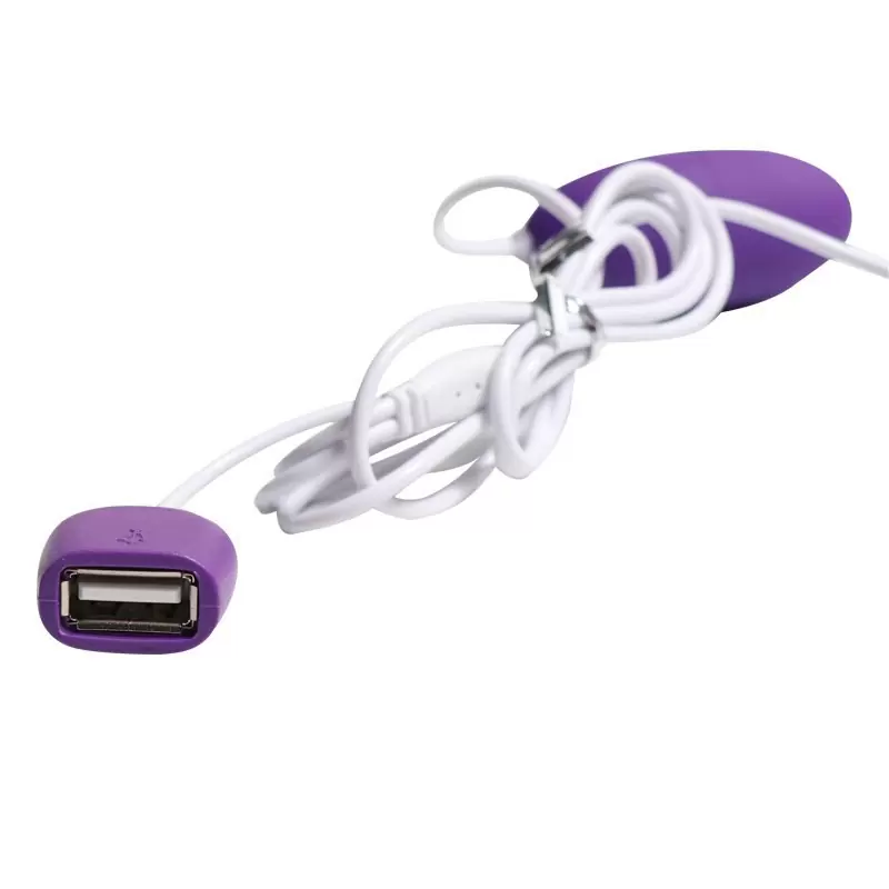 Перезаряжаемое виброяйцо RF - фиолетовый