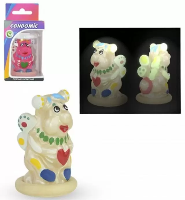 Латексный сувенир Condomic Мотылёк – в ассортименте