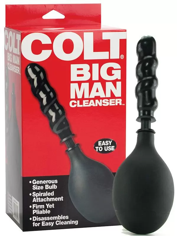 Анальный душ Colt Big Man Cleanser – черный