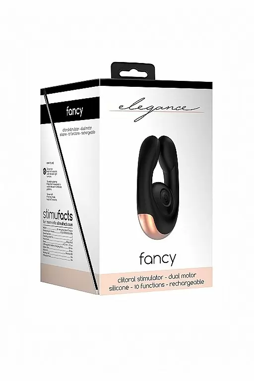 Клиторальный стимулятор Fancy (черный)
